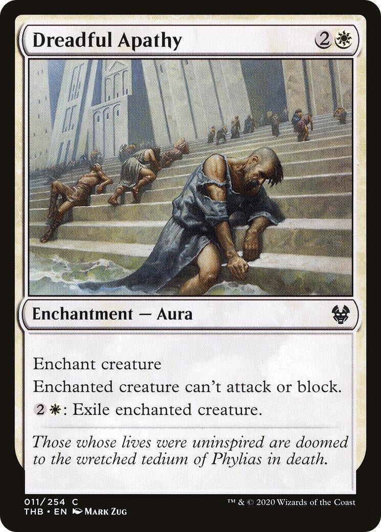 Image for Dreadful Apathy (11) (Theros Beyond Death) - Magic: The Gathering