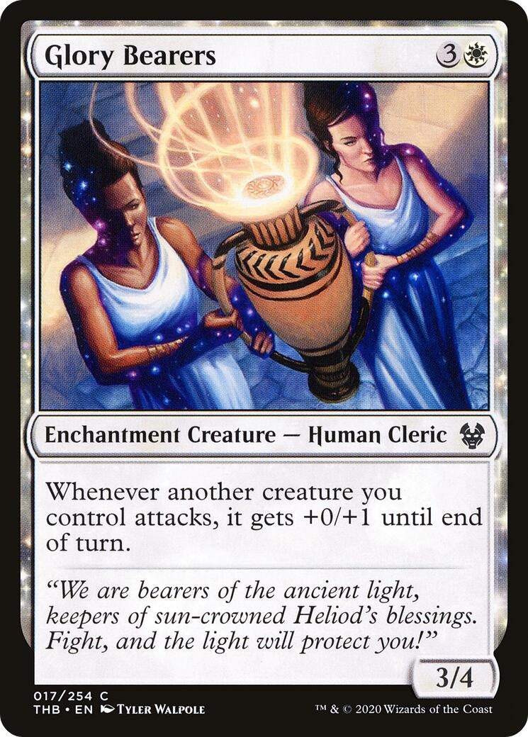 Image for Glory Bearers (17) (Theros Beyond Death) - Magic: The Gathering