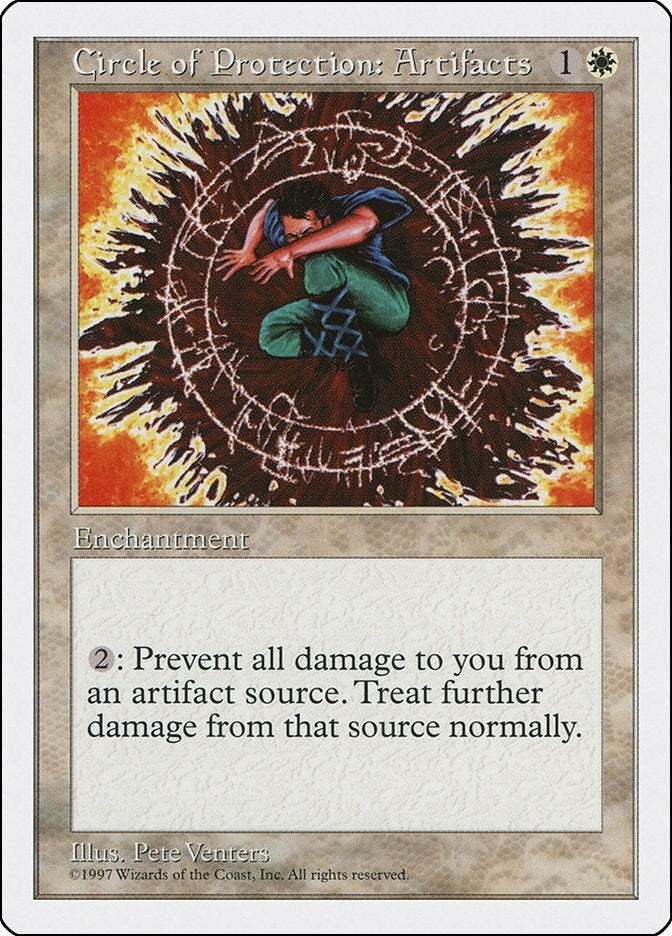 Image for Circle of Protection: Artifacts (Fifth Edition) - Magic: The Gathering