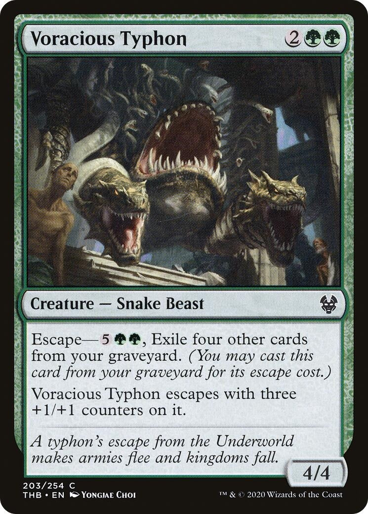 Image for Voracious Typhon (203) (Theros Beyond Death) - Magic: The Gathering