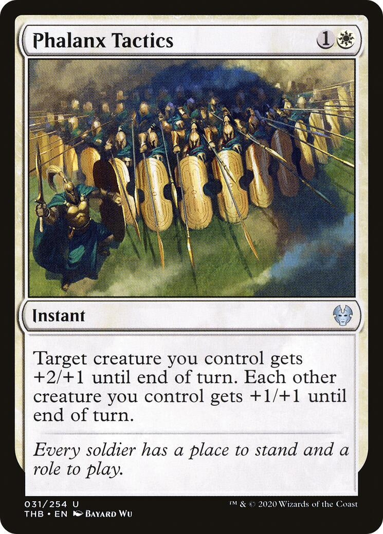 Image for Phalanx Tactics (31) (Theros Beyond Death) - Magic: The Gathering