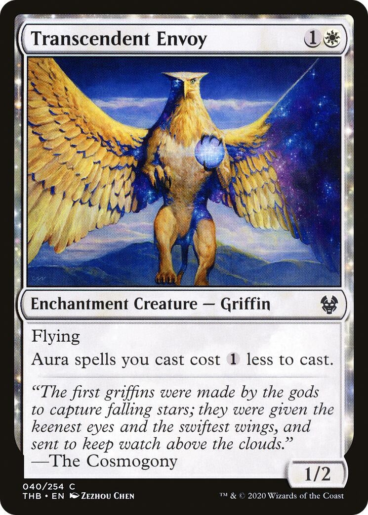 Image for Transcendent Envoy (40) (Theros Beyond Death) - Magic: The Gathering
