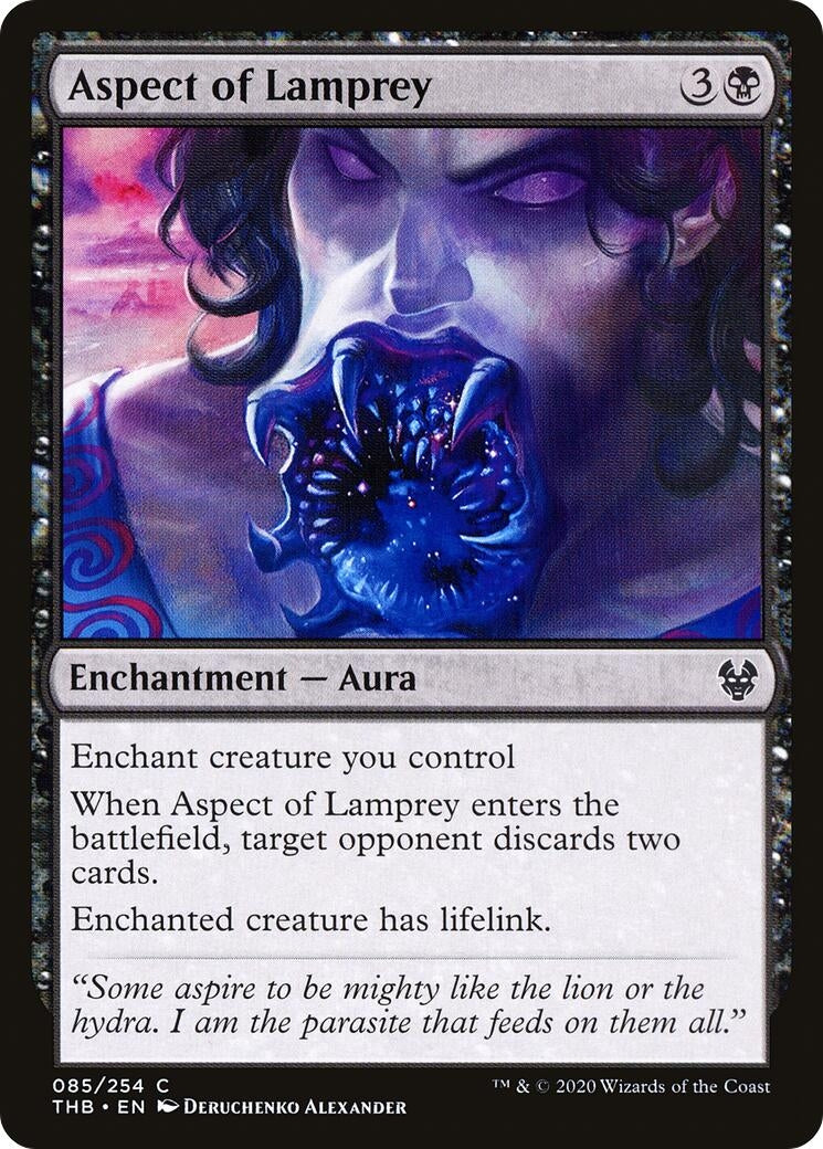 Image for Aspect of Lamprey (85) (Theros Beyond Death) - Magic: The Gathering
