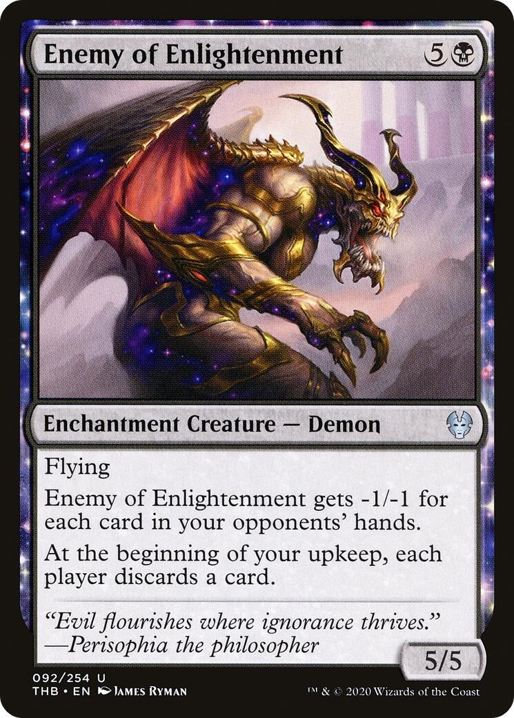 Image for Enemy of Enlightenment (92) (Theros Beyond Death) - Magic: The Gathering