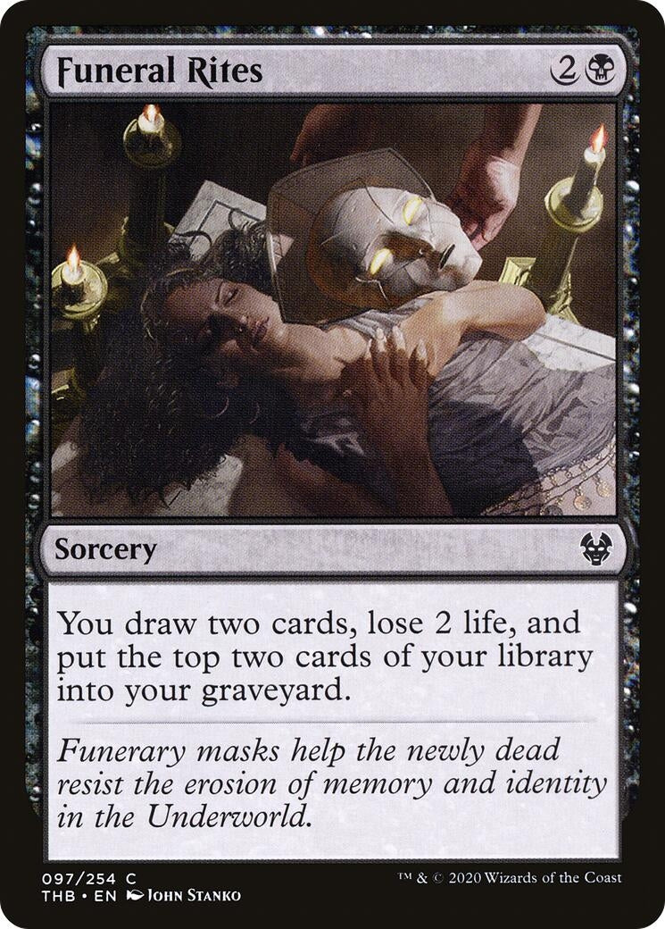 Image for Funeral Rites (97) (Theros Beyond Death) - Magic: The Gathering