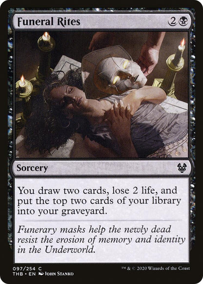 Image for Funeral Rites (97) (Theros Beyond Death) - Magic: The Gathering