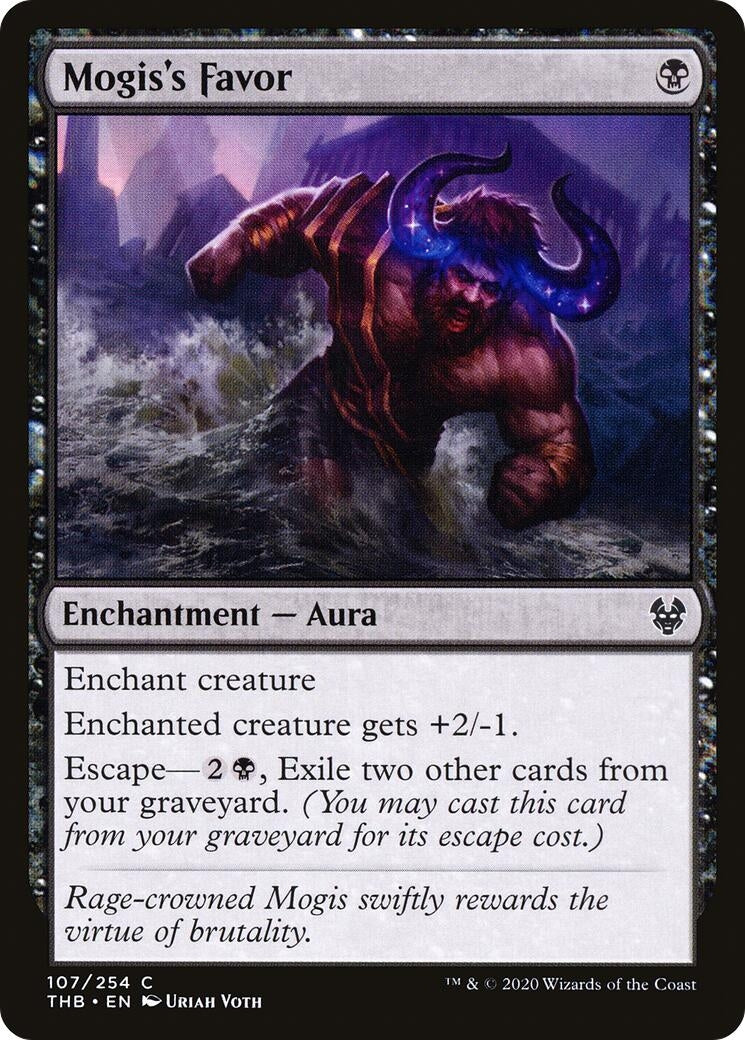 Image for Mogis's Favor (107) (Theros Beyond Death) - Magic: The Gathering