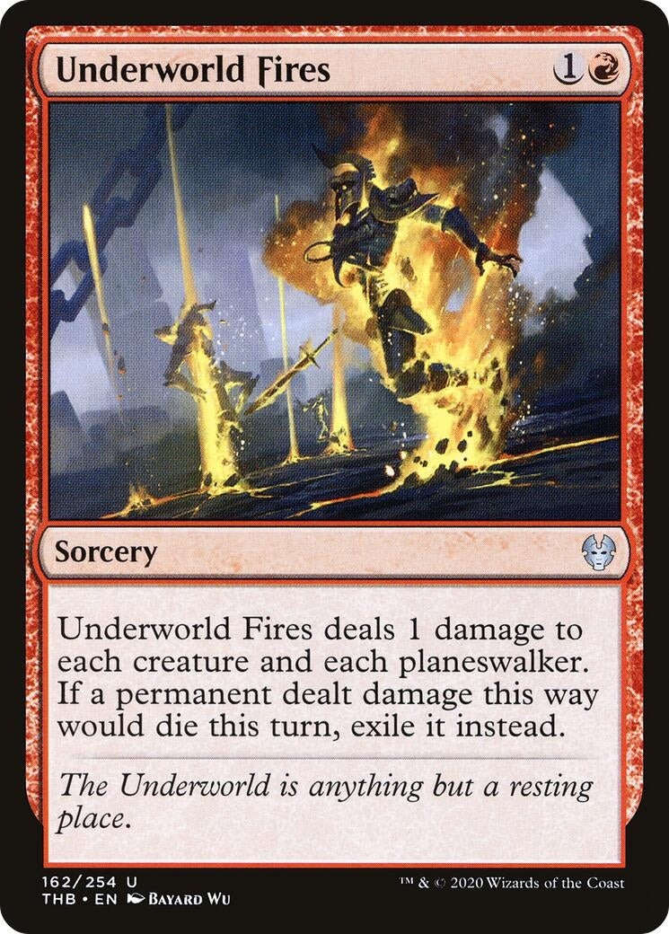 Image for Underworld Fires (162) (Theros Beyond Death) - Magic: The Gathering