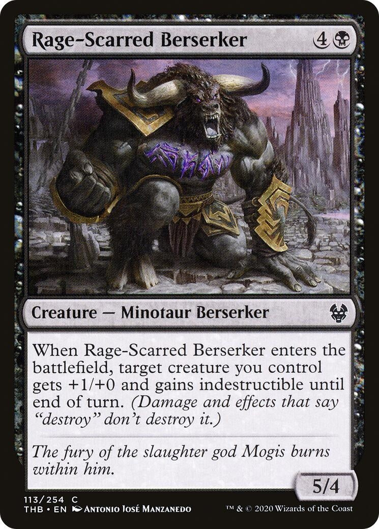 Image for Rage-Scarred Berserker (113) (Theros Beyond Death) - Magic: The Gathering