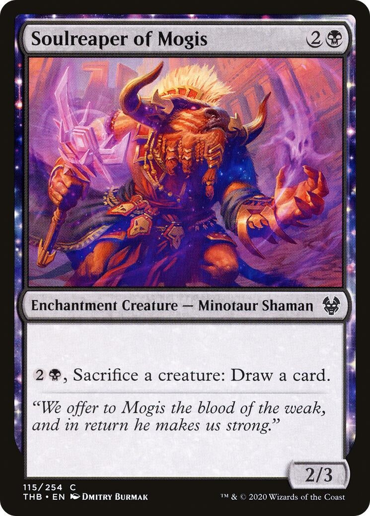 Image for Soulreaper of Mogis (115) (Theros Beyond Death) - Magic: The Gathering