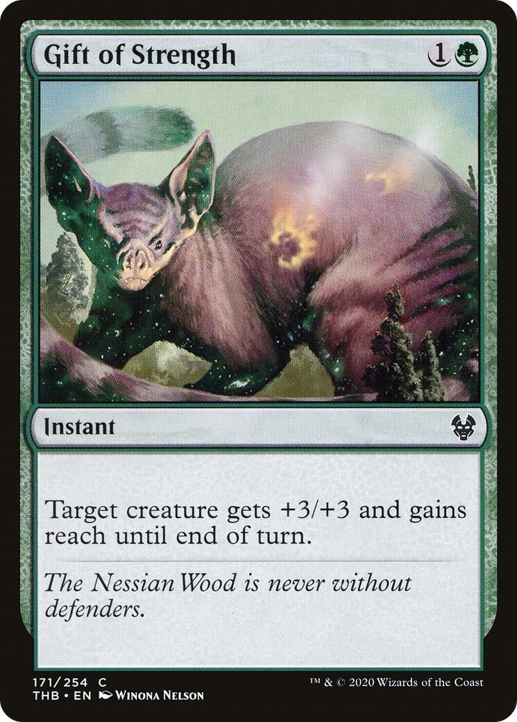 Image for Gift of Strength (171) (Theros Beyond Death) - Magic: The Gathering