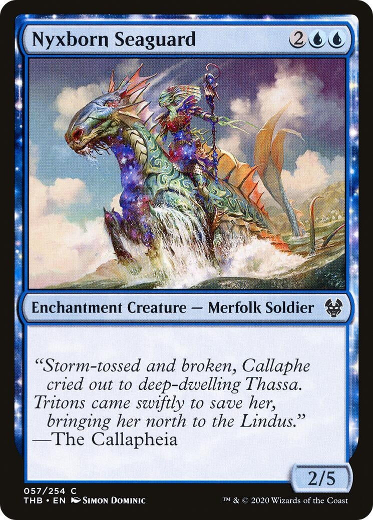 Image for Nyxborn Seaguard (57) (Theros Beyond Death) - Magic: The Gathering