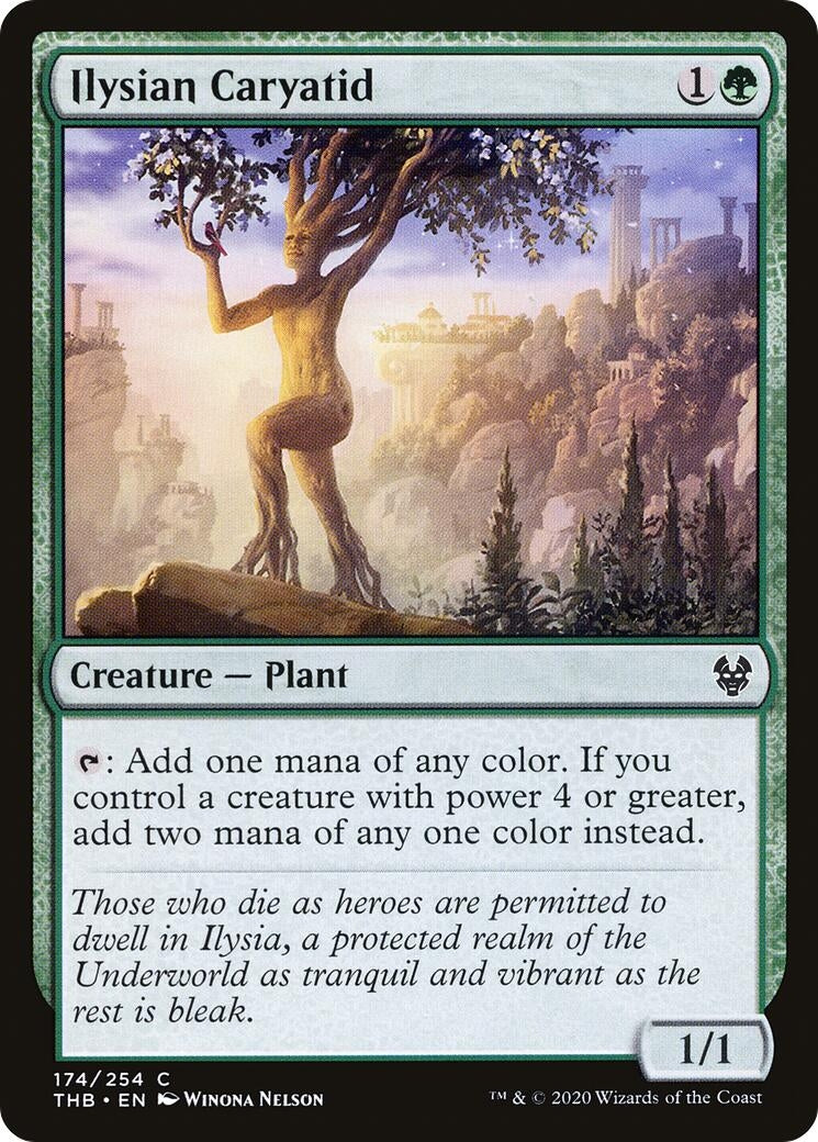 Image for Ilysian Caryatid (174) (Theros Beyond Death) - Magic: The Gathering