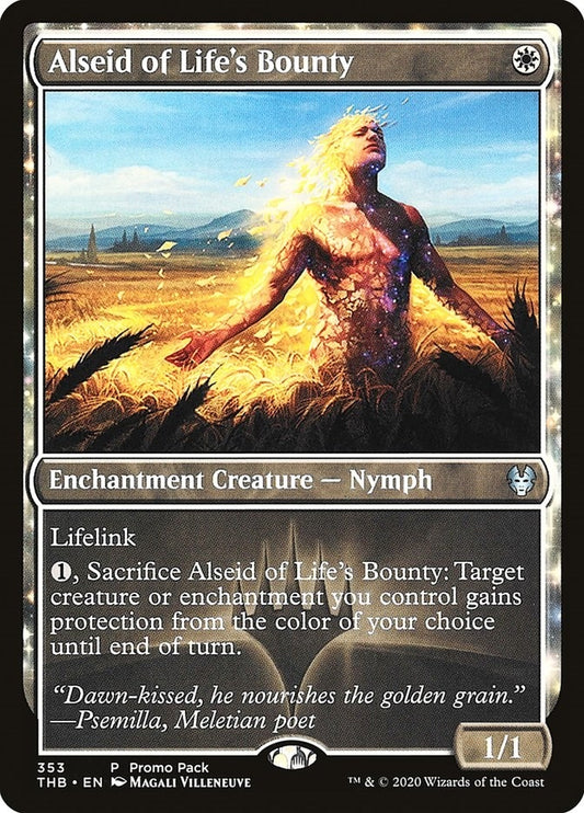 Image for Alseid of Life's Bounty (353) (Promo Pack: Theros Beyond Death) (PPTHB) - Magic: The Gathering