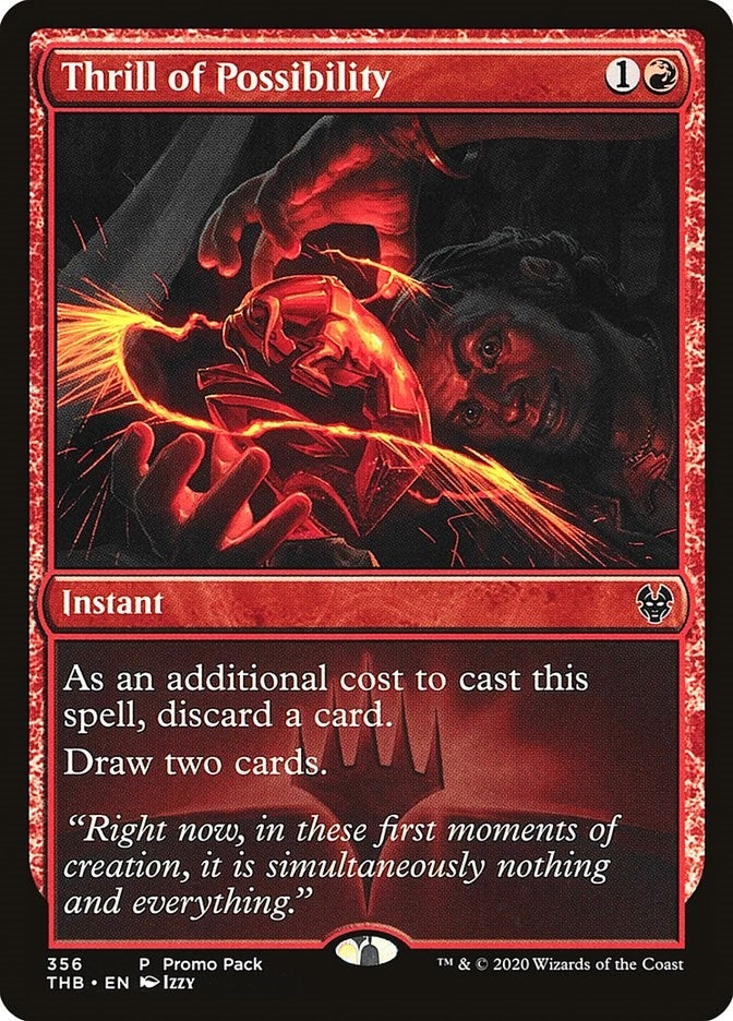 Image for Thrill of Possibility (356) (Promo Pack: Theros Beyond Death) (PPTHB) - Magic: The Gathering