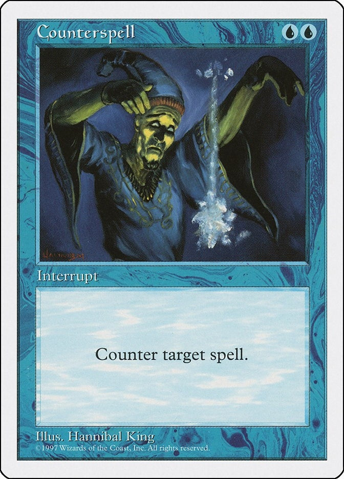 Image for Counterspell (77) (Fifth Edition) - Magic: The Gathering