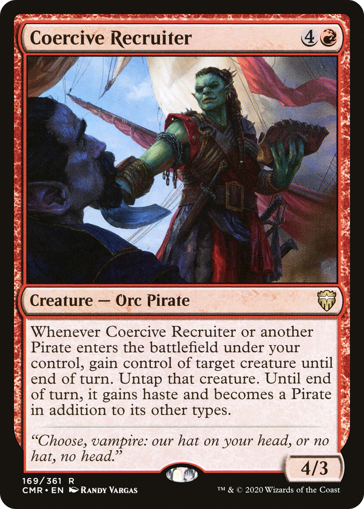 Coercive Recruiter (CMR-169) - Commander Legends