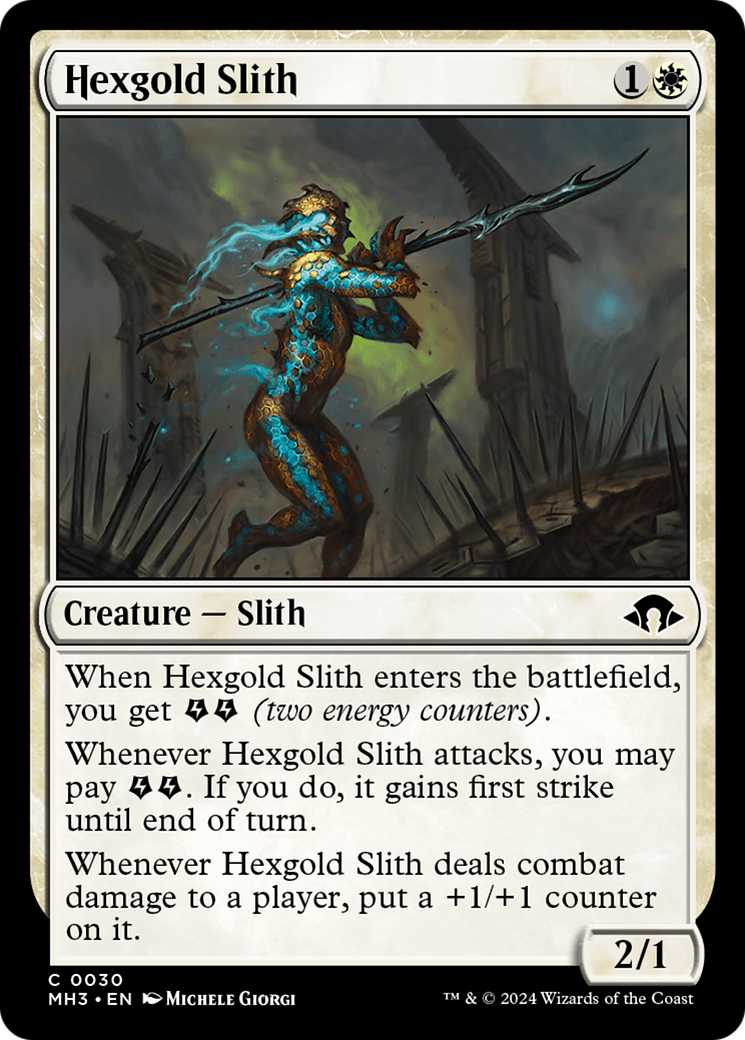 Hexgold Slith (30) (MH3)