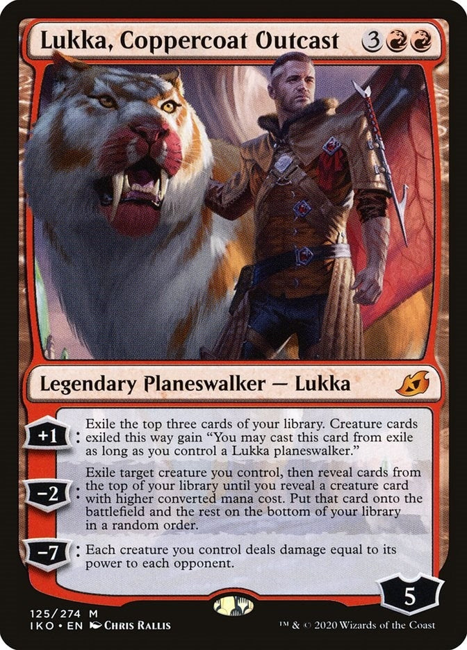Image for Lukka, Coppercoat Outcast (125) (IKO) - Magic: The Gathering