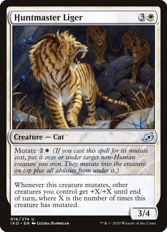 Image for Huntmaster Liger (16) (IKO) - Magic: The Gathering