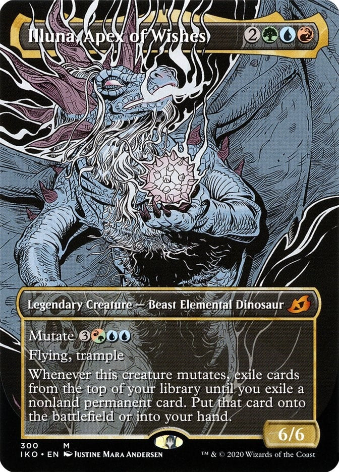 Image for Illuna, Apex of Wishes (Showcase) (300) (IKO) - Magic: The Gathering