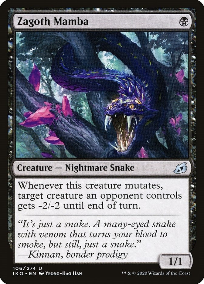 Image for Zagoth Mamba (106) (IKO) - Magic: The Gathering
