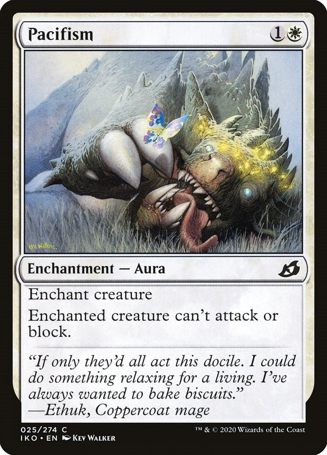 Image for Pacifism (25) (IKO) - Magic: The Gathering