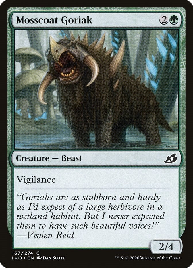 Image for Mosscoat Goriak (167) (IKO) - Magic: The Gathering