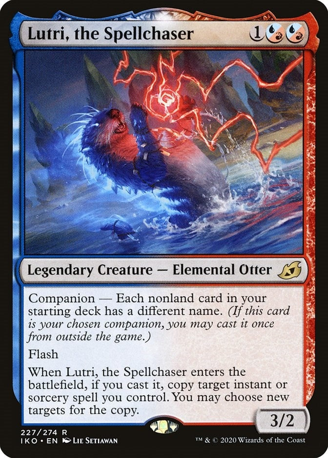 Image for Lutri, the Spellchaser (227) (IKO) - Magic: The Gathering