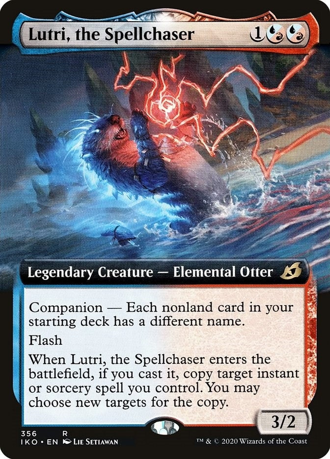 Image for Lutri, the Spellchaser (Extended Art) (356) (IKO) - Magic: The Gathering
