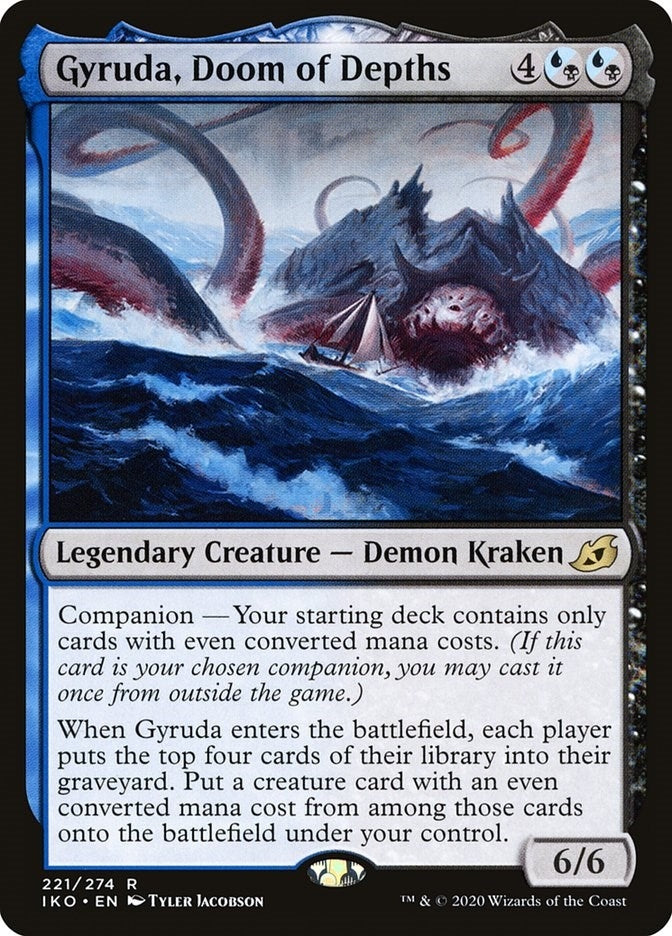 Image for Gyruda, Doom of Depths (221) (IKO) - Magic: The Gathering