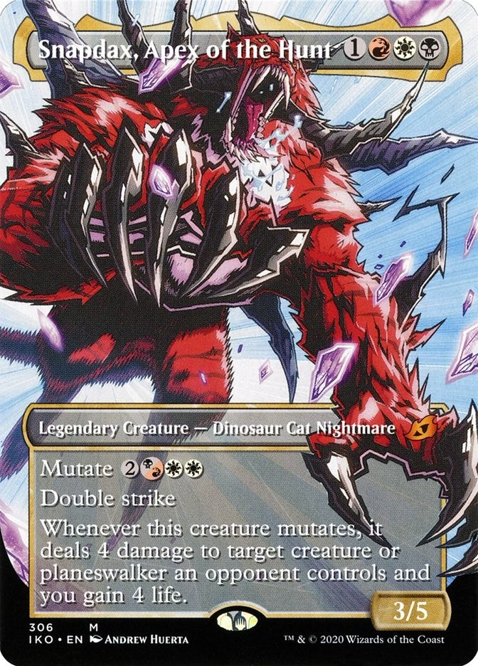 Image for Snapdax, Apex of the Hunt (Showcase) (306) (IKO) - Magic: The Gathering