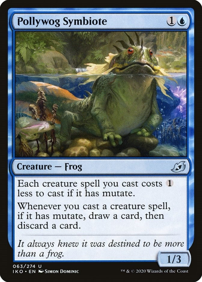 Image for Pollywog Symbiote (63) (Ikoria: Lair of Behemoths) - Magic: The Gathering