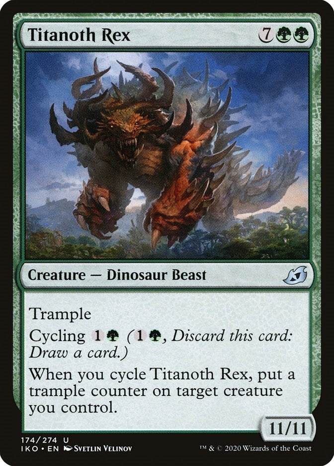 Image for Titanoth Rex (174) (Ikoria: Lair of Behemoths) - Magic: The Gathering