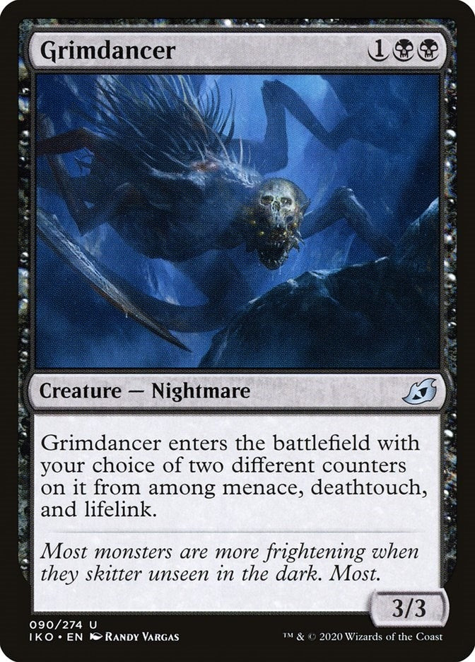 Image for Grimdancer (90) (IKO) - Magic: The Gathering