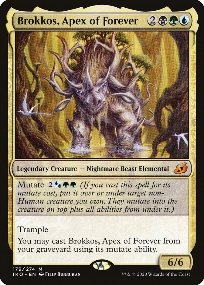 Image for Brokkos, Apex of Forever (179) (Ikoria: Lair of Behemoths) - Magic: The Gathering