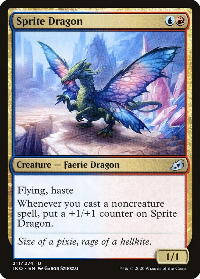 Image for Sprite Dragon (211) (Ikoria: Lair of Behemoths) - Magic: The Gathering