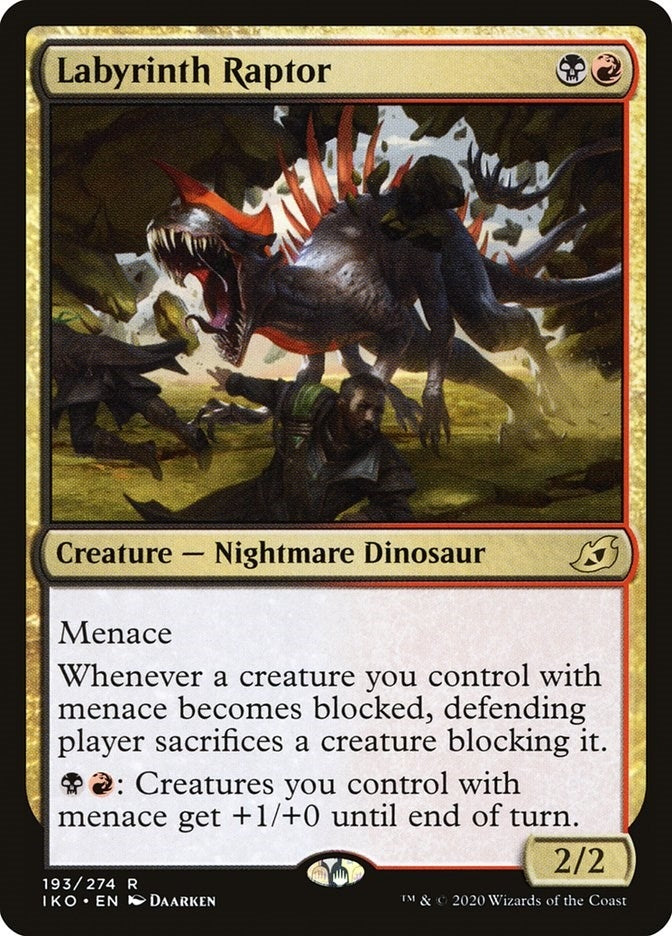 Image for Labyrinth Raptor (193) (Ikoria: Lair of Behemoths) - Magic: The Gathering