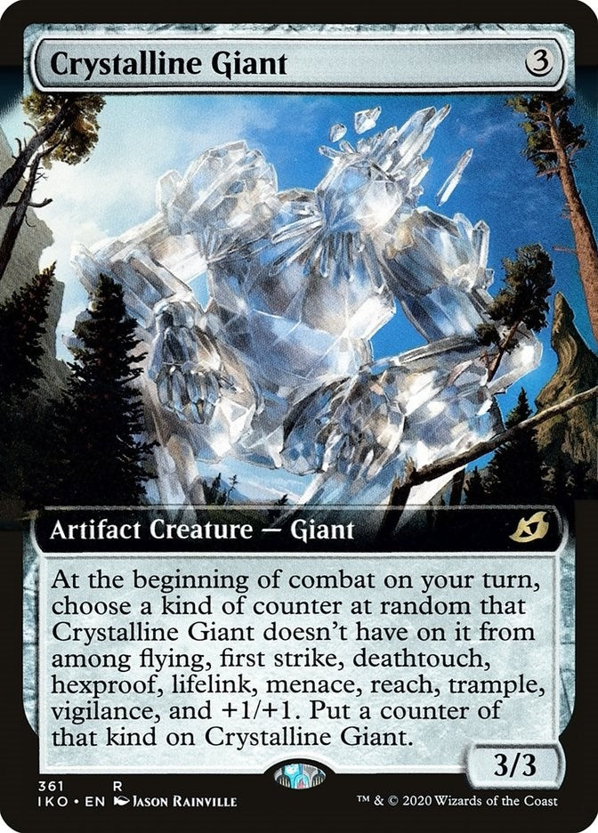 Image for Crystalline Giant (Extended Art) (361) (Ikoria: Lair of Behemoths) - Magic: The Gathering