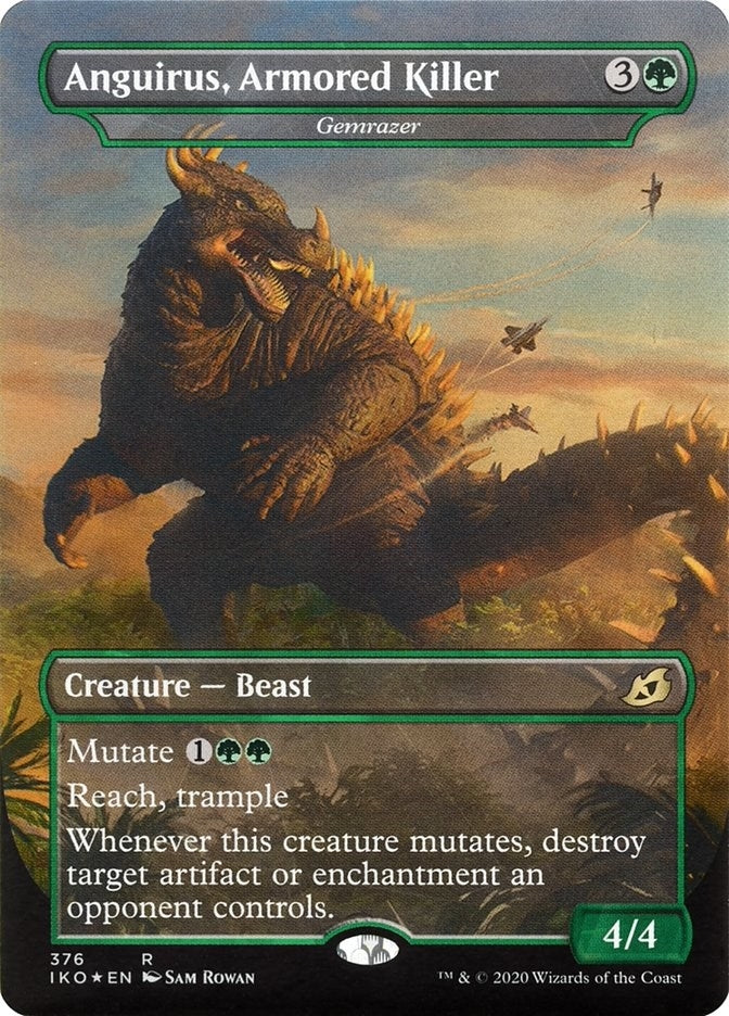 Image for Anguirus, Armored Killer - Gemrazer (376) (Ikoria: Lair of Behemoths) - Magic: The Gathering