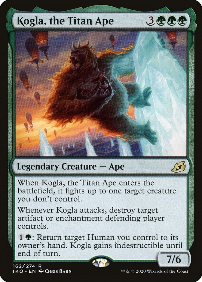 Image for Kogla, the Titan Ape (162) (Ikoria: Lair of Behemoths) - Magic: The Gathering