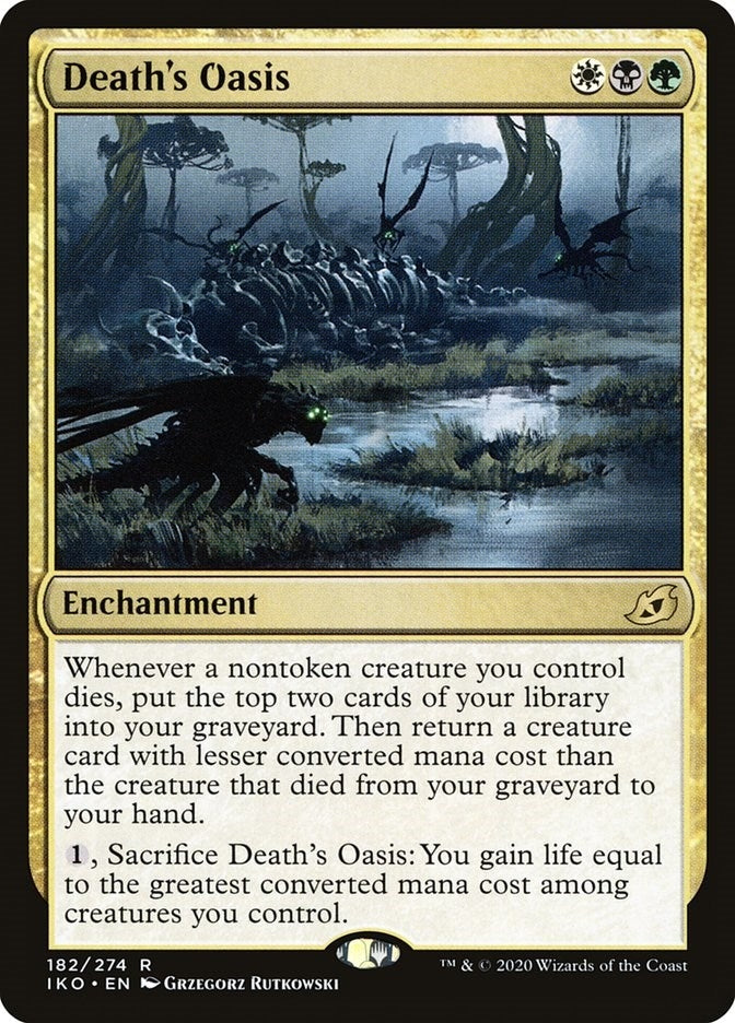 Image for Death's Oasis (182) (Ikoria: Lair of Behemoths) - Magic: The Gathering
