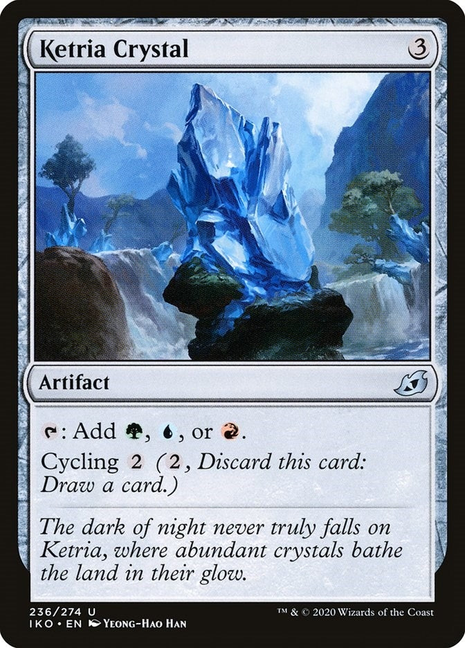Image for Ketria Crystal (236) (Ikoria: Lair of Behemoths) - Magic: The Gathering