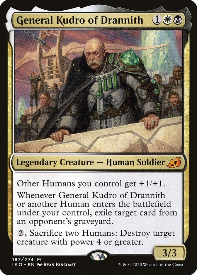 Image for General Kudro of Drannith (187) (Ikoria: Lair of Behemoths) - Magic: The Gathering