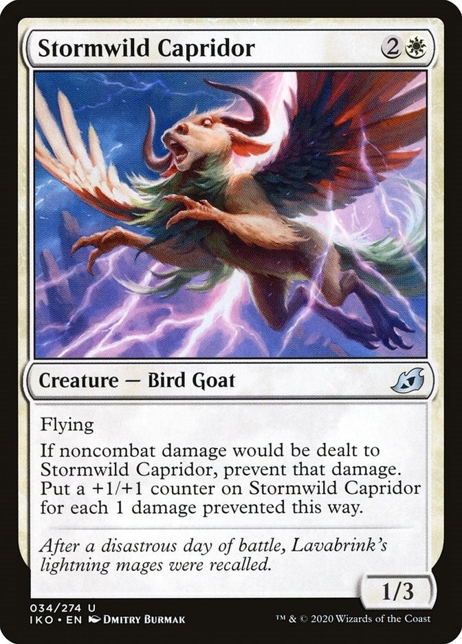 Image for Stormwild Capridor (34) (Ikoria: Lair of Behemoths) - Magic: The Gathering