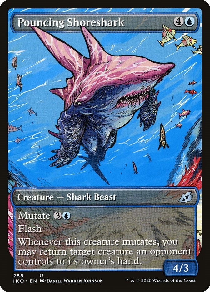Image for Pouncing Shoreshark (Showcase) (285) (Ikoria: Lair of Behemoths) - Magic: The Gathering