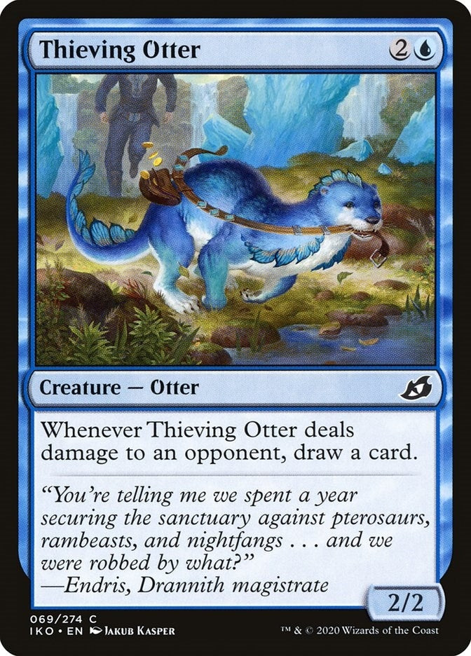 Image for Thieving Otter (69) (Ikoria: Lair of Behemoths) - Magic: The Gathering