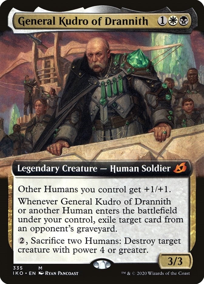 Image for General Kudro of Drannith (Extended Art) (335) (Ikoria: Lair of Behemoths) - Magic: The Gathering
