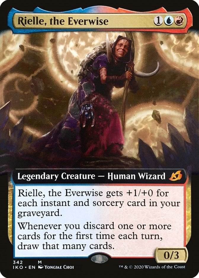 Image for Rielle, the Everwise (Extended Art) (342) (Ikoria: Lair of Behemoths) - Magic: The Gathering
