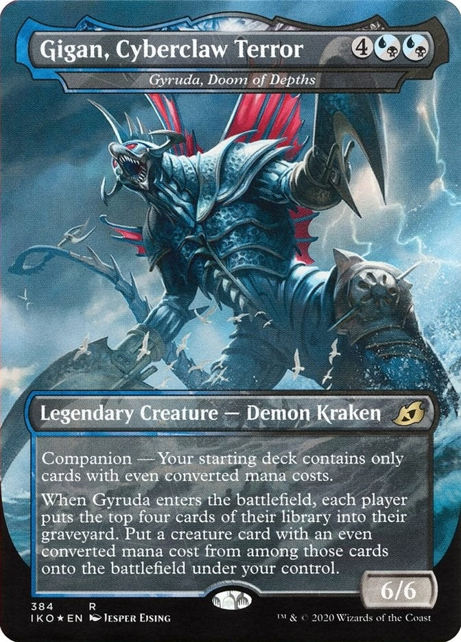 Image for Gigan, Cyberclaw Terror - Gyruda, Doom of Depths (384) (Ikoria: Lair of Behemoths) - Magic: The Gathering
